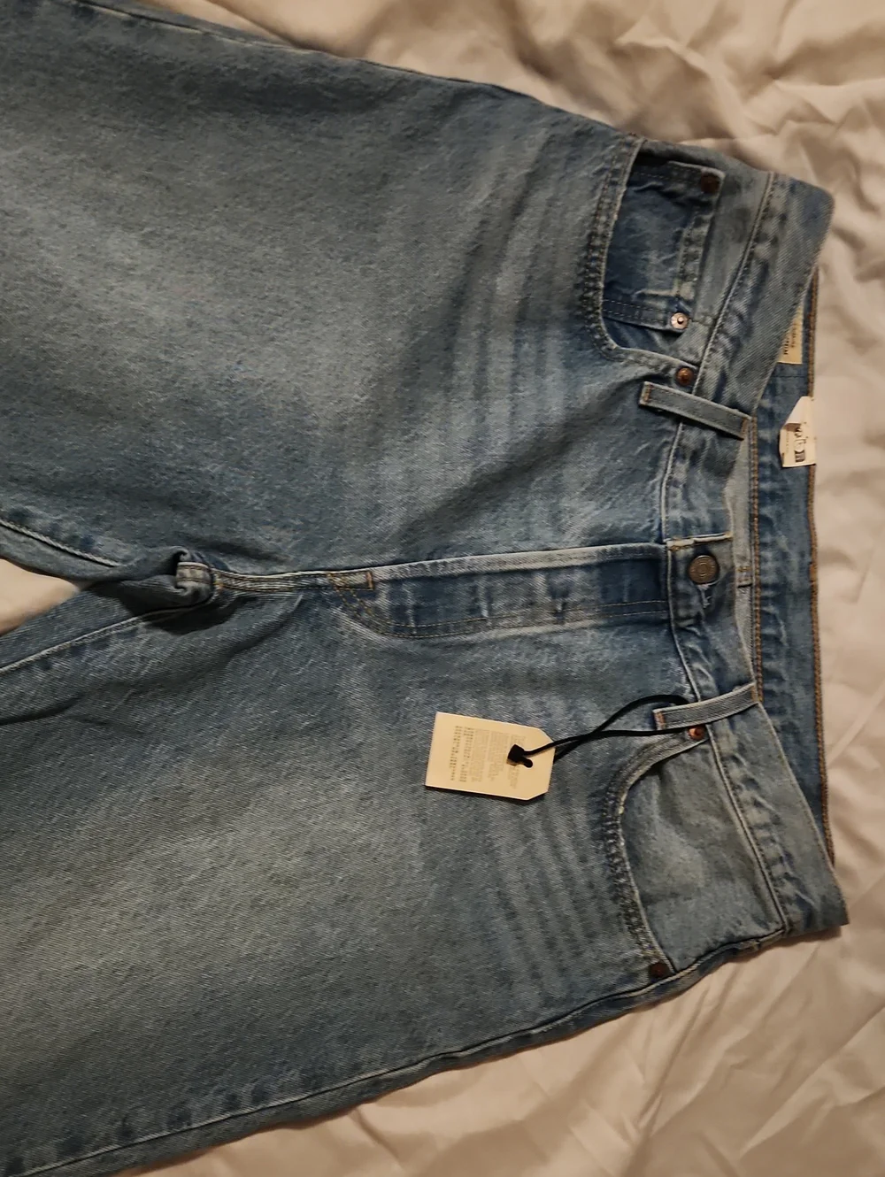 Levi's Light Blue Straight Leg Jeans